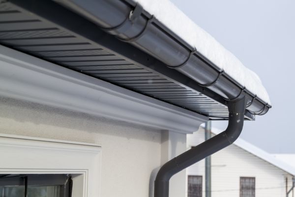 New Gutter Installation in Hendersonville