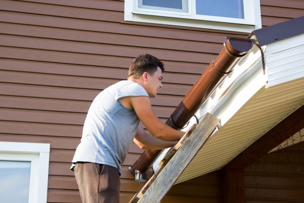 Cost of Porch Gutter Replacement in Hendersonville