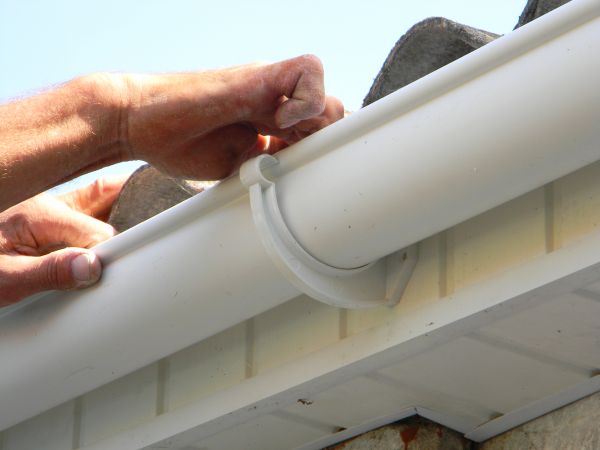 Cost of Plastic Gutter Repair in Hendersonville