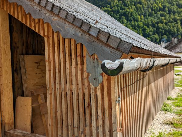 Cost of Wood Gutter Installation in Hendersonville