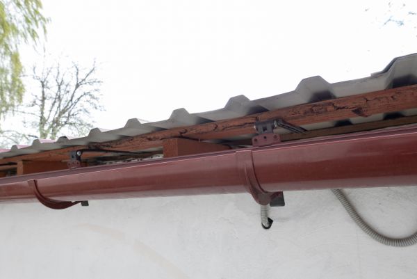 Cost of Round Gutters Installation in Hendersonville